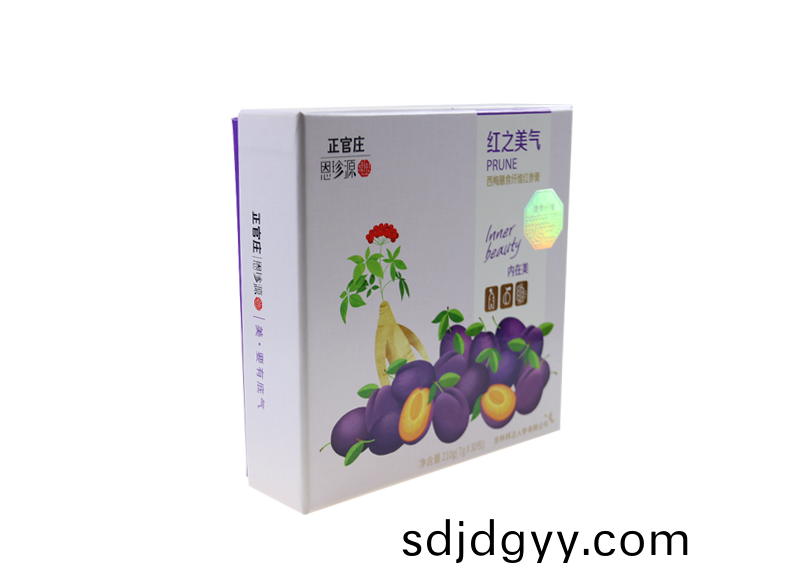 正(zheng)官莊紅之美氣(qi)包裝盒